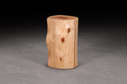 Cedar Stump Side Table | Tables by Urban Lumber Co.