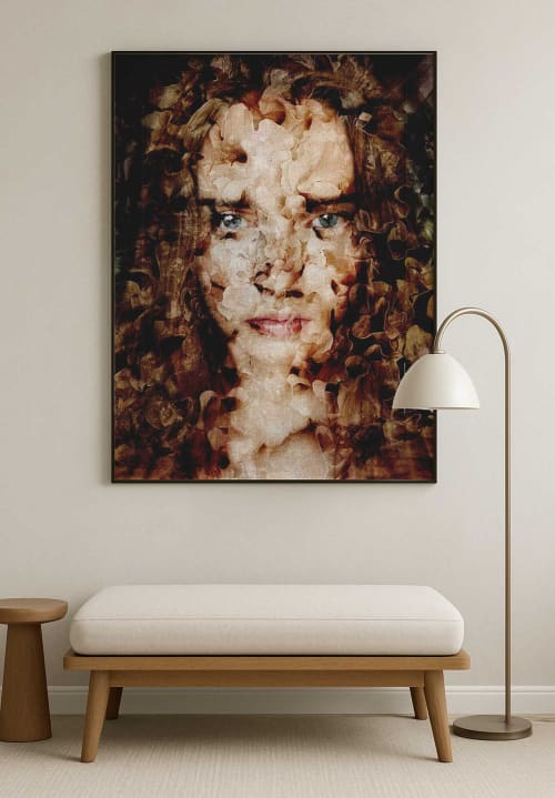 Portrait 445 – Large Format Contemporary Portrait Print | Prints by Dario Moschetta