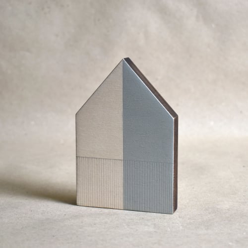 Little Green House - Sage No.36 | Sculptures by Susan Laughton Artist