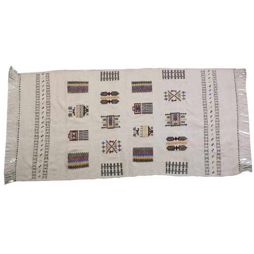 Handwoven wool rug | Area Rug in Rugs by Berber Art