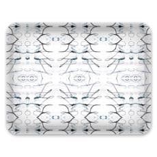Decorative Tray: Swashes, Aluminum | Decorative Objects by Philomela Textiles & Wallpaper