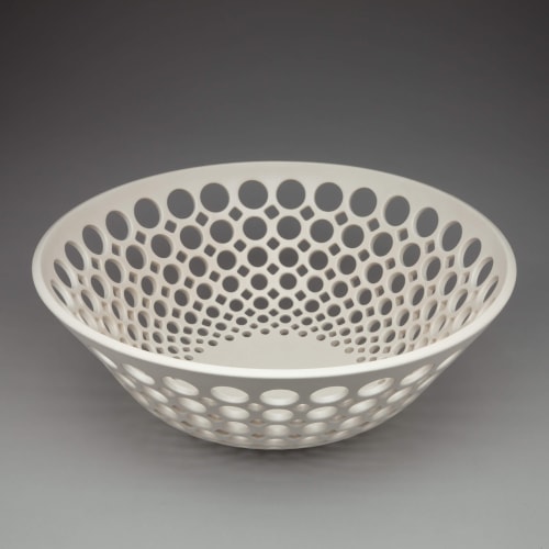 Lace Round Bowl | Decorative Objects by Lynne Meade