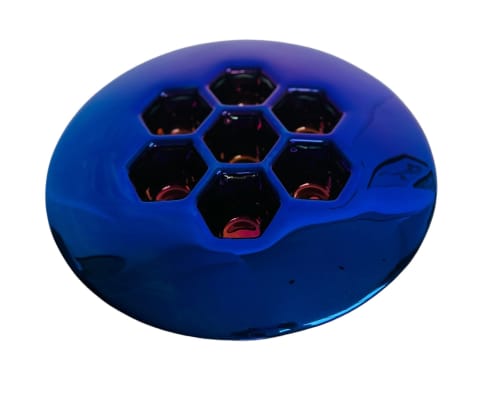 Cells Indigo Platter | Serveware by PlusObject