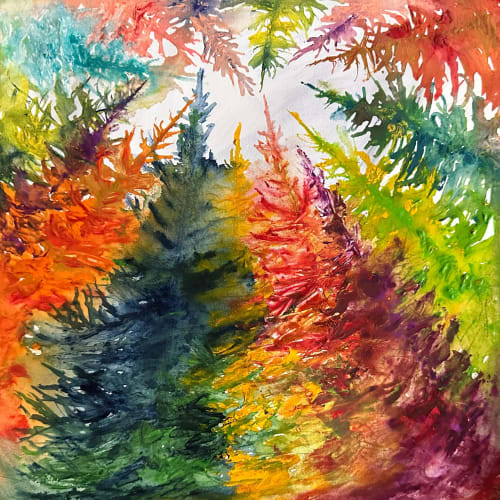 Believing | Watercolor Painting in Paintings by Checa Art