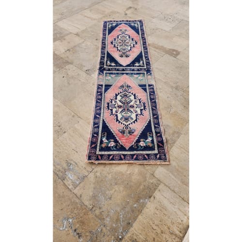 Turkish Long and Narrow Runner Rug 1'10'' X 6'7'' | Rugs by Vintage Pillows Store