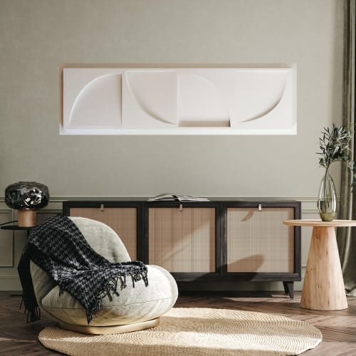 No. 43 Plaster Wall Relief | Wall Hangings by Joseph Aurelius