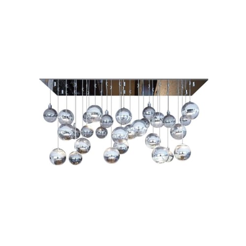 Alan Mizrahi DV8874 Globbi Cromati | Chandeliers by Alan Mizrahi Lighting Design