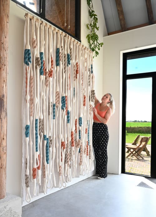 Gorgeous Statement Piece - LANA | Wall Hangings by Rianne Aarts / Teddy and Wool Studio