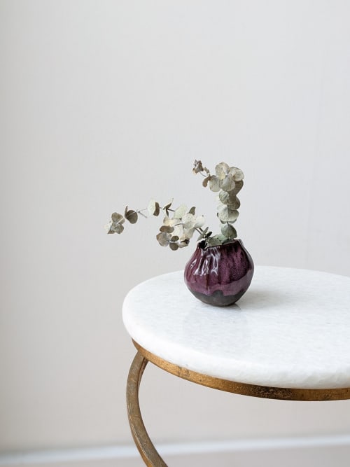 A mini vase | Vases & Vessels by TinyDogCeramics