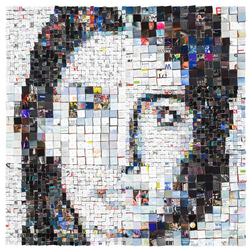 Be a Woman a Man Needs - Limited Edition of 20 - 110x110 | Paintings by Paola Bazz