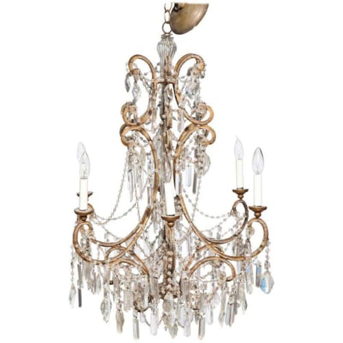 QZLU143 Wrought Iron | Pendants by Alan M