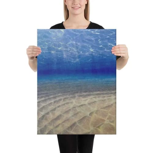 Canvas Print - Hypnosis - Underwater Scene & Light | Work by EMAN K