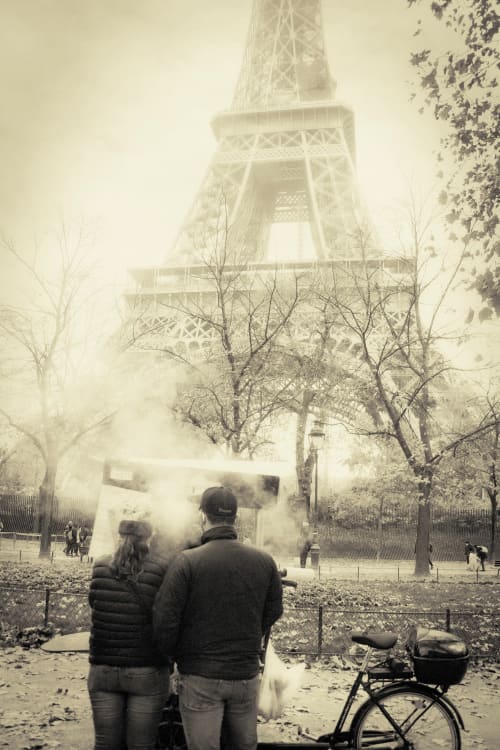 Crepes by the  Eiffel Tower | Photography by Louise O'Gorman