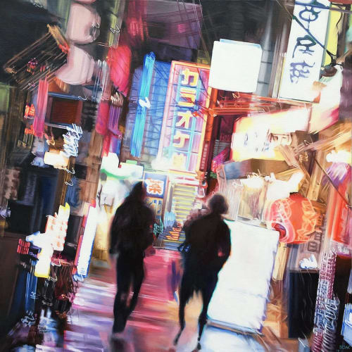 Shimokita: print | Prints in Paintings by John Boak
