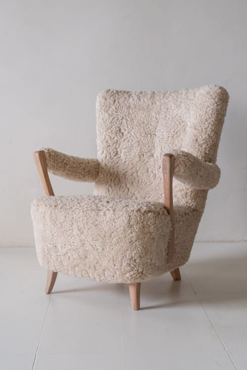 Vintage Danish Arm Chair | Armchair in Chairs by District Loom