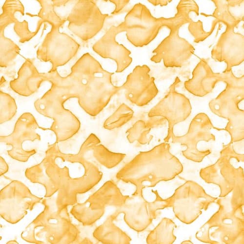 Ceplok, Curry | Linens & Bedding by Philomela Textiles & Wallpaper