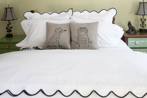Squiggly Stool | Decorative Objects by Kerry & Clyde, LLC ,  Jill Fulton, Artist and Owner