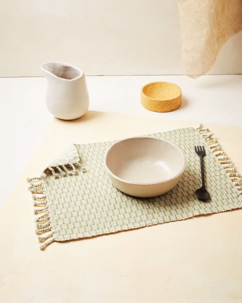 Panalito Placemat - Sage | Tableware by MINNA