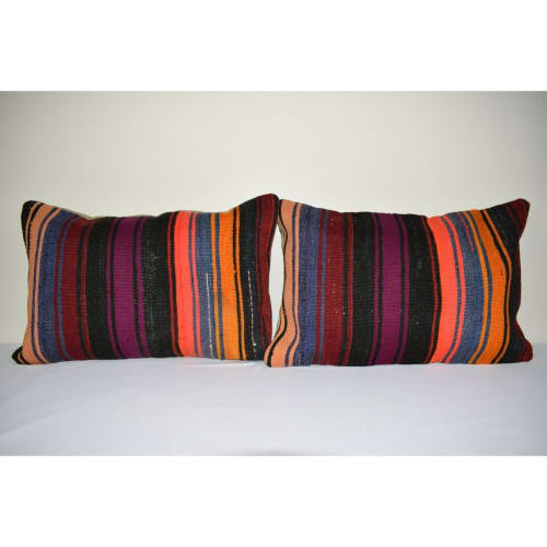 16" X 24" Tribal Sofa Pillow, Home Decor, Decorative Throw P | Linens & Bedding by Vintage Pillows Store