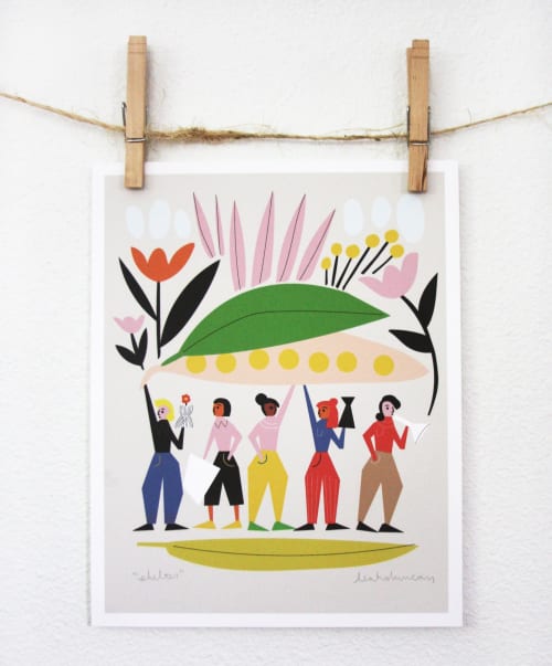 Shelter Print | Prints by Leah Duncan