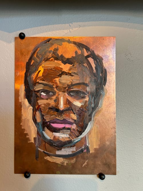 My best oldest friend 2 | Oil And Acrylic Painting in Paintings by Eric Farache Artist