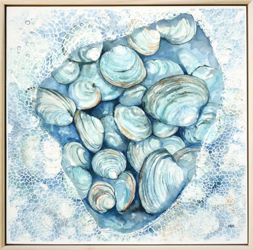 "Small Treasures" 22x22 | Paintings by Maya Murano Studio