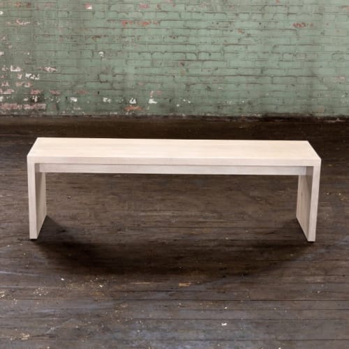 Evolve Bench | Entry or Dining Seating | Benches & Ottomans by Alabama Sawyer
