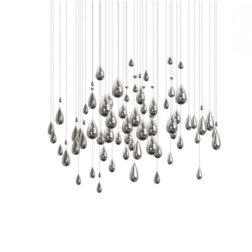 Alan Mizrahi QZ0342 Raindrop Shower | Chandeliers by Alan Mizrahi Lighting Design