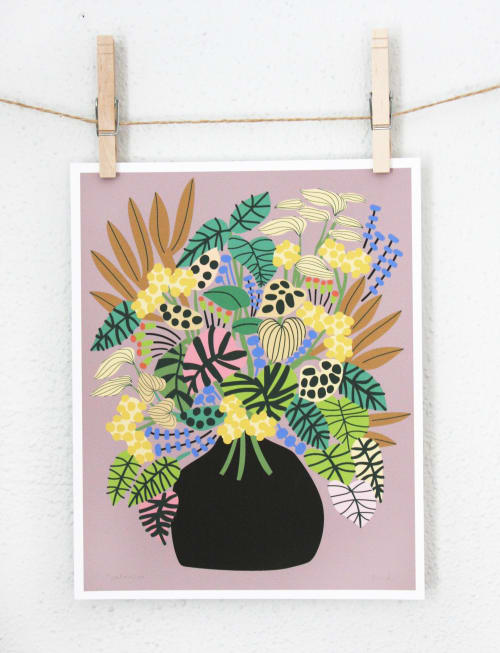 Calathea Print | Prints by Leah Duncan
