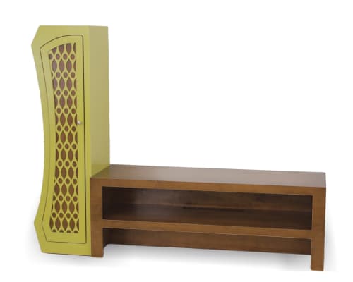 Stacked Media Console | Storage by Dust Furniture