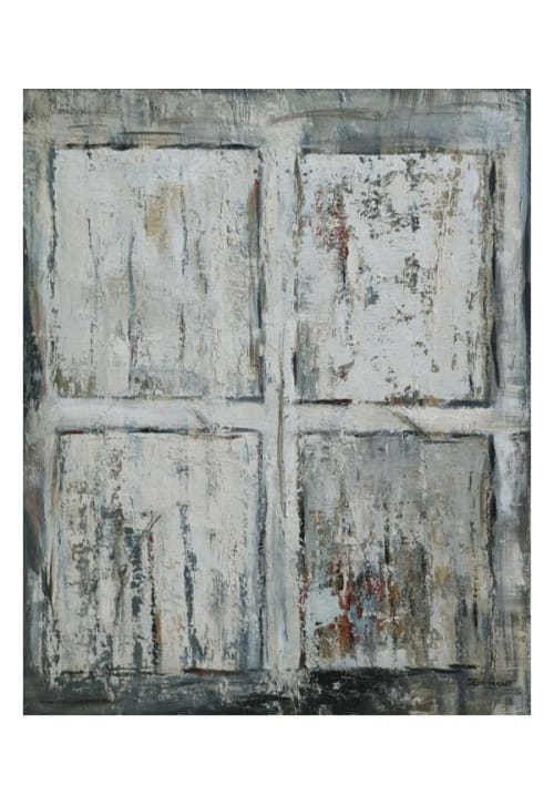 La Porte / The Door | Oil And Acrylic Painting in Paintings by Sophie DUMONT.