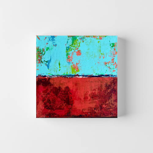 ECHOES 010 - 20x20cm | Paintings by Lara S