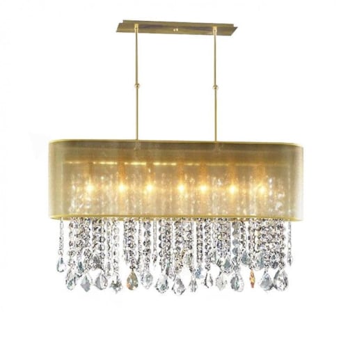 Alan Mizrahi AM4300 Beaded Pipe | Chandeliers by Alan Mizrahi Lighting Design