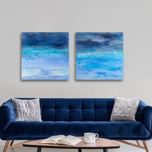 Standing On The Edge | Oil And Acrylic Painting in Paintings by Brazen Edwards Artist