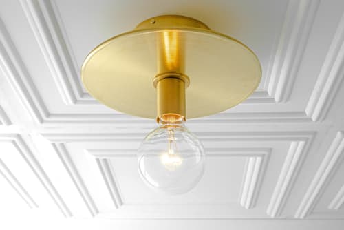 Brass Ceiling Light - Model No. 7746 | Flush Mounts by Peared Creation