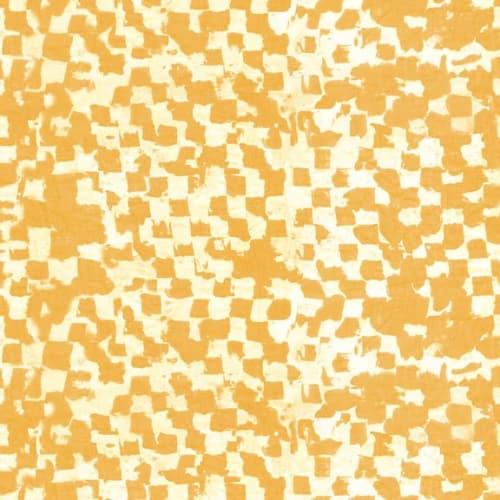 Tjap, Curry | Fabric in Linens & Bedding by Philomela Textiles & Wallpaper