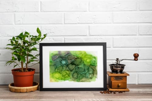 new chance to grow | abstract original art | Watercolor Painting in Paintings by Megan Spindler