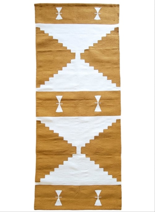 Lola Handwoven Cotton Kilim Rug | Area Rug in Rugs by Mumo Toronto