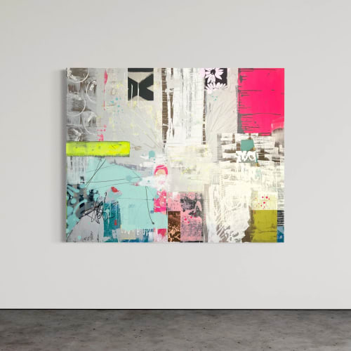 Formentera | Oil And Acrylic Painting in Paintings by Sarah Finucane