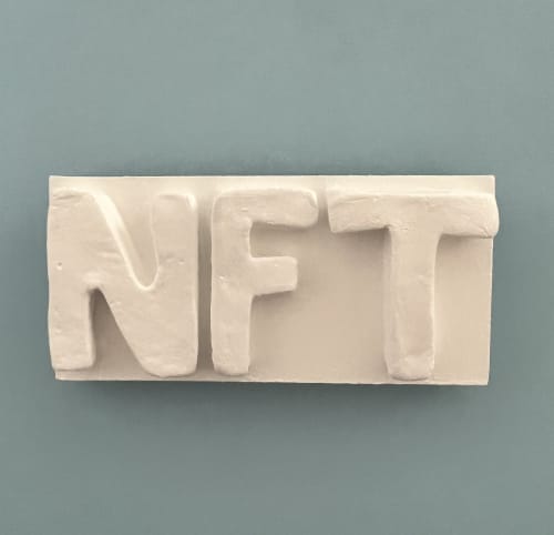 NFT 6" x 3" | Mixed Media in Paintings by Emeline Tate