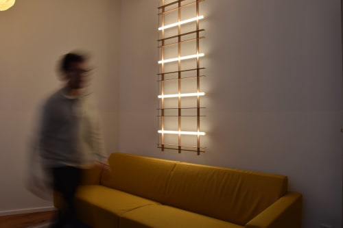Grid Light Screen | Decorative Objects by Noah B