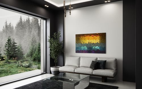 Color Fusion Polygonal Mosaic | Decorative Objects by PlusObject