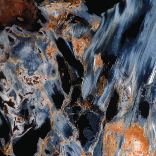 Blue Hawks Eye Quartz | Wallpaper in Wall Treatments by Wallcovetings by Brenda Houston