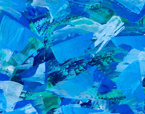 Beach Dreams | Oil And Acrylic Painting in Paintings by Brianne Valentino