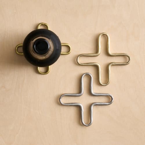 Forge Mini Trivets Assorted - Set of 2 | Coaster in Tableware by The Collective