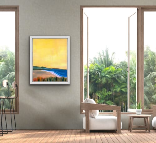 Golden (Vertical) | Prints by Neon Dunes by Lily Keller