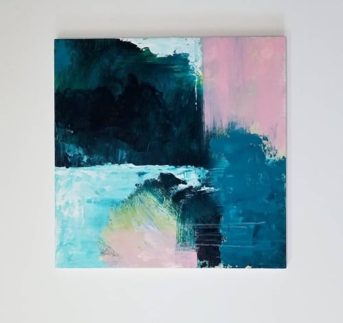 Blue | Oil And Acrylic Painting in Paintings by Margaret Lipsey