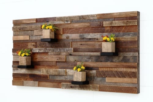 Floating wood shelves 48"x24"x5" | Wall Sculpture in Wall Hangings by Craig Forget