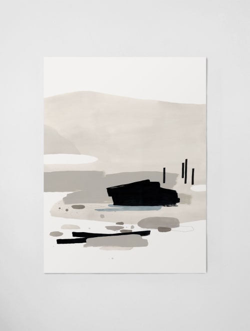 "Coastal Waters II" Art Print | Prints in Paintings by Kim Knoll Art