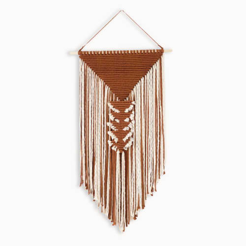 Pyramid in Rust | Wall Hangings by YASHI DESIGNS by Bharti Trivedi
